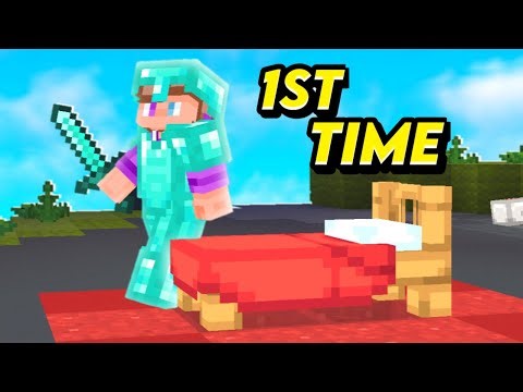 I Played Hive Bedwars For The First Time...