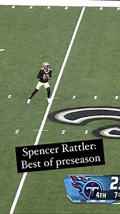 Spencer Rattler's top plays from the preseason 🙌 Rattler will start for the #Saints on Sunday (Noon CT on FOX) #NFL | #football | New Orleans Saints