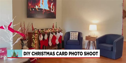 DIY Christmas card photoshoot ideas