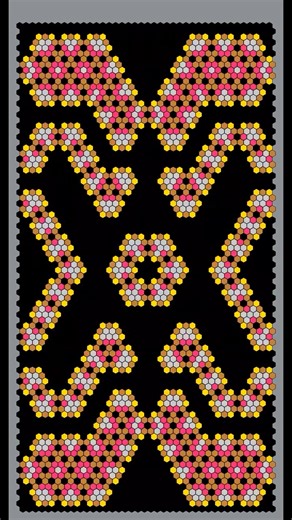 Universal Replicator, Hexagonal ♫ #cellularautomata #mathart #algorithmicart #algorist #iterati