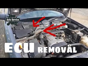 How do you remove the Mercedes E-Class ECU?
