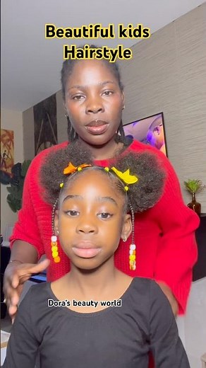 Easy beautiful baby girl hairstyles #cutehairstyles #braids #hairstyles