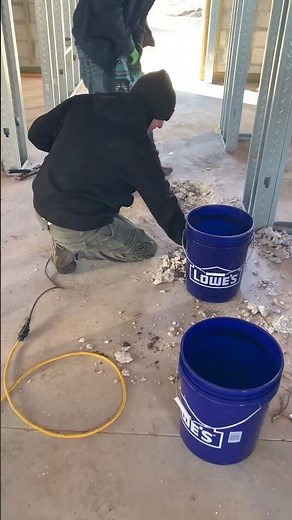 Moccasin Wallow (jackhammering slab)#shortsvideo #construction #youtubeshorts