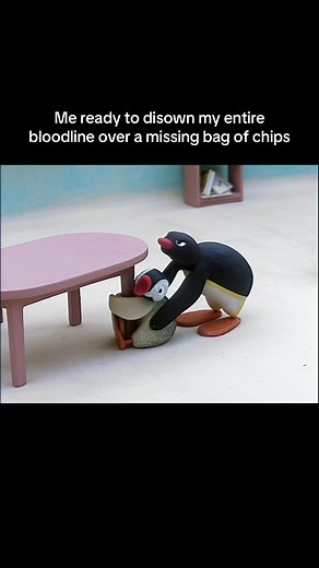 Pingu's Hilarious Reaction Over Missing Chips