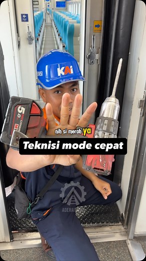 11K views · 253 reactions | Teknisi kereta api mode cepat! #teknisikeretaapi #keretaapi #railway #reels #trainspotting #fyp #milkwaukee | Ade Zuhri Technician | Facebook
