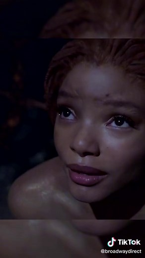 Sneak preview of Halle Bailey singing “Part of Your World” in The Little Mermaid (2023). #HalleBailey #TheLittleMermaid #Disney