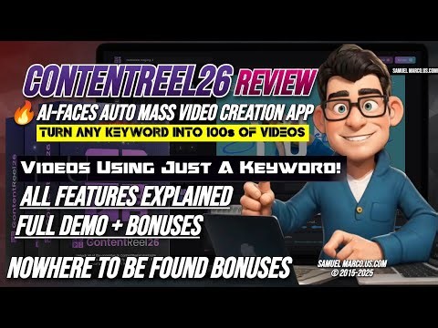 ContentReel26 Review 2025 🔴 What’s New in ContentReel26 + ContentReel26 AI Video Automation Demo
