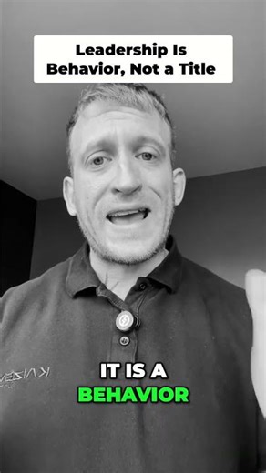 “Every problem is a leadership problem.”