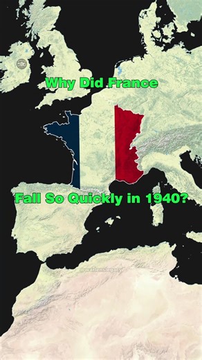 Why Did France Fall So Quickly in 1940? #geopolitics #geography #demography #maps #usa #facts