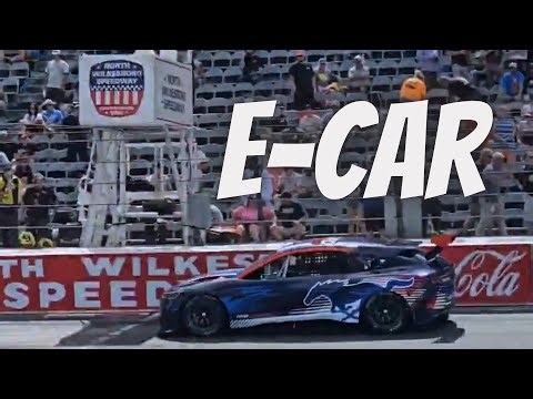 You Won't Believe What This NASCAR Electric Race Car Sounds Like!