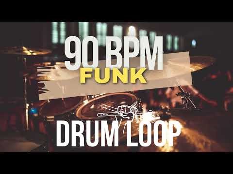 FUNK Drum Loop [90 bpm] Beat Groove