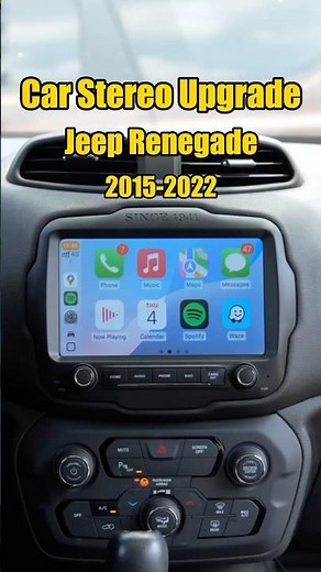 Jeep Renegade 2015–2022 CarPlay Upgrade | Dasaita 9” QLED Head Unit Install