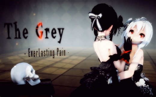 【MMDPV】灰【超厉害的渲染】【弱音白x弱音黑（X）】