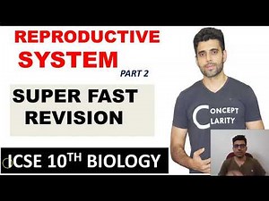 REPRODUCTIVE SYSTEM(Part 2) - Super Fast Revision