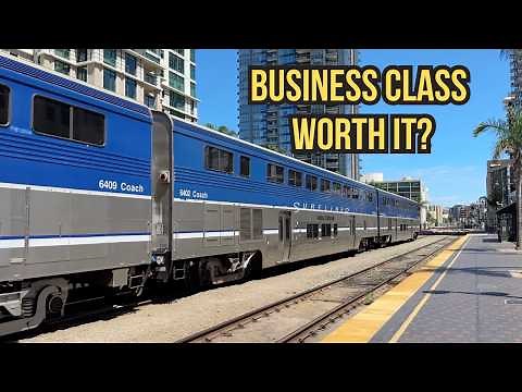 AMTRAK | Pacific Surfliner | Business VS Coach Class