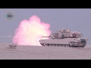 M-84, M1A2 Tanks in Kuwait and U.S. Combined Live Fire Exercise