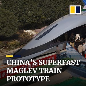 168K views · 3K reactions | China has a new maglev train prototype, and it could travel at up to 800km/h. | South China Morning Post | Facebook