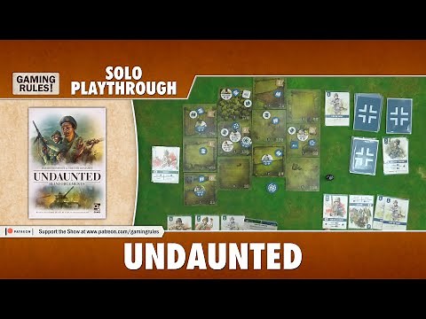 Undaunted Reinforcements: Solo Playthrough