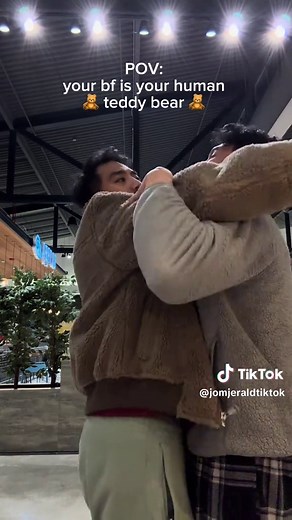 POV: your bf is your human teddy bear 🧸💜 #happy #love | boyfriend