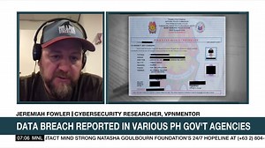 11K views · 137 reactions | Over 1 million records in various Philippine government agencies were reported to have been leaked in a massive data breach, according to cybersecurity research company VPNMentor on Thursday. #ANCRundown For more stories, visit news.abs-cbn.com | ABS-CBN News | Facebook
