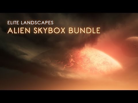 Elite Landsapes: Alien Skybox Bundle UE4 / UE5