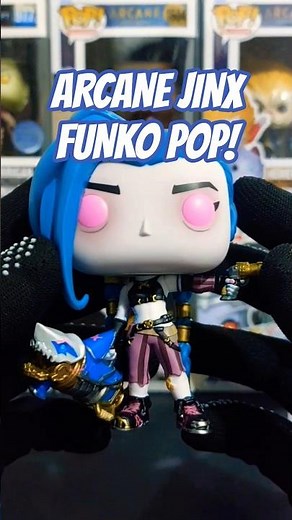 Arcane Jinx Funko Pop! 1602 #funkopop #arcane #jinx #funko #leagueoflegends #riotgames #netflix