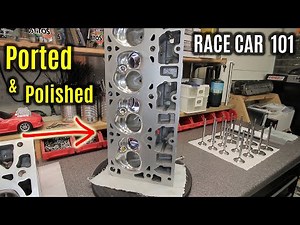LS9 Corvette ZR1 | Polishing Chambers & Finishing Intake EXHAUST Ports | Heads & CAM Build