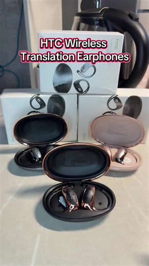 HTC Wireless Translation Earphones: Stylish and Practical