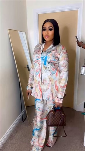 T M O on Instagram: "When your client wears it better than the rack 😍 Our PJ set on her now SOLD OUT!! Thank you for trusting TMO with your comfort and style 🤍 Missed this one? Don’t worry, more beautiful drops are coming. 📌 Stay close. Stay ready. Stay TMO. #TMOStyles #TMOWoman #HappyClient #SoldOutStyle #NaijaFashionBrand #SoftLifeWear #shoptmo"