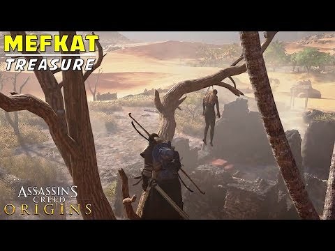 Loot Treasure Location | Mefkat | Second Chest on Tree | Assassin's Creed: Origins