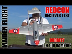 Durafly D.H.100 Vampire PNF "Canadian Edition" 70mm EDF Jet 1100mm Miden flight