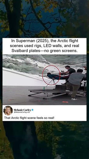 Superman (2025) Arctic Flight Scene Techniques