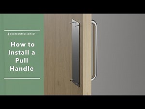 How to Install a Pull Handle