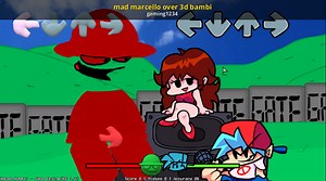 mad marcello over 3d bambi Mod for Friday Night Funkin' | FNF Mods