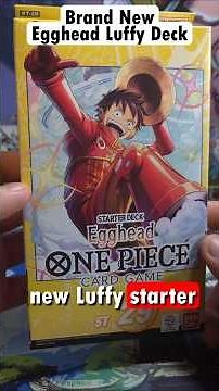 This is the new Egghead Luffy Starter Deck!