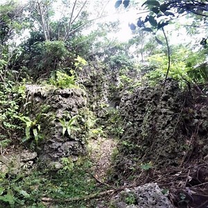 沖縄県中頭郡北中城村に残る「大城の銃眼」 - 黒しばわんこの戦跡ガイド
