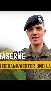 Offizieranwärter und Ladeschütze Alex | KarriereKaserne Führung