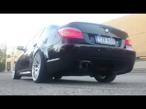 BMW E60 535D M-Sport Diesel Straight Exhaust sound