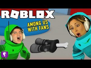 ROBLOX Among Us we PLAY with FANS (HobbyFamilyTV)