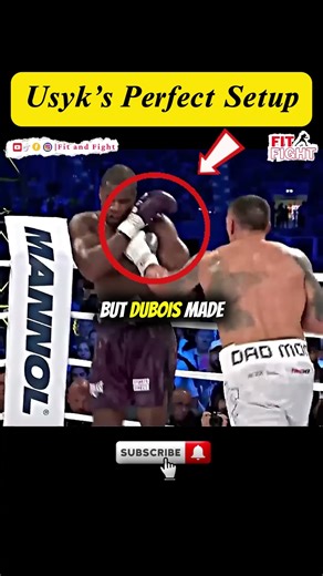 Usyk's Perfect Setup #boxing #boxinghighlights