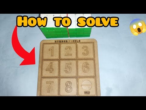 How To Solve Sliding Puzzle! 😱