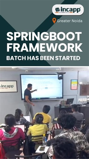 Start Java Backend (Spring Boot Framework) Batch with Rahul Chauhan Sir | Incapp