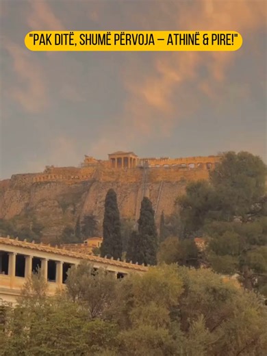 🇬🇷 Udhëtim në Athinë & Pire – 135€ 🇬🇷 📅 Datat: 23,24,25 Janar 🕒 Kohëzgjatja: 3 ditë 💰 Çmimi: 135€ / person 🔹 Çfarë përfshihet: 🏨 Akomodimi në dhomë dyshe me mëngjes 🚌 Transporti me autobus komod 🗣️ Guidë Shqiptare 🏛️ Guidë Lokale në Athinë 📌 Vizitat sipas programit 🛍️ Organizimi i kohës së lirë dhe vizita në Outlet 🔹 Nuk përfshihet: 🍽️ Dreka / Darka / Shpenzimet personale 🏛️ Hyrjet opsionale në muzeume / atraksione (p.sh., Akropoli) 💵 Bakshishet Gjithçka tjetër që nuk është për