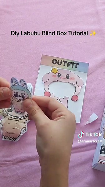 Diy Labubu Squishy Blind Box Tutorial