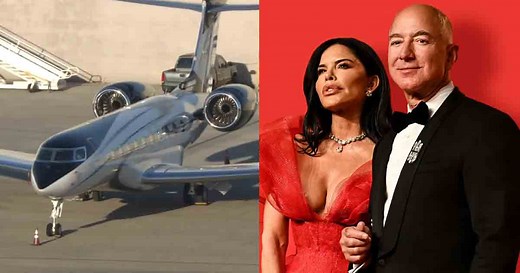 Jeff Bezos estrena jet privado supersónico de 80 millones de dólares