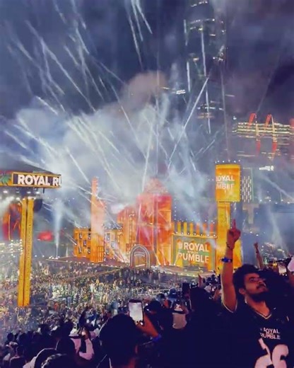 WWE Royal Rumble 2026 Set Pyro
