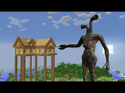 SURVIVING FROM PIPE HEAD in Minecraft | Gameplay