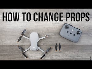 DJI Mini 2 Tutorial - How to Change the Propellers