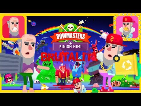Bowmasters Boss! Jeremy vs Lil Dump Jeremy!