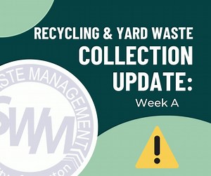 Recycling & Yard Waste services are delayed for Week-A. We're working to complete these routes. Leave your container at the curb. Los servicios de reciclaje y desechos de yarda esta atrasados para la Semana-A. Por favor, deje su contenedor en la acera. | City of Houston Solid Waste Management